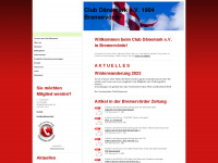 club-dänemark.de Webseite Vorschau