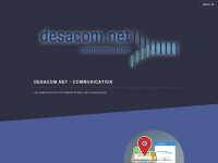 desacom.net Webseite Vorschau