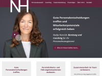 nadjahenrich.com Webseite Vorschau