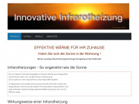 innovative-infrarotheizung.de Webseite Vorschau