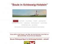 boule-in-schleswig-holstein.de Webseite Vorschau