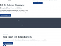 drmossawat.at Webseite Vorschau