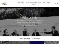 three-and-a-half-trombones.de Webseite Vorschau