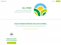 all4feed.at Webseite Vorschau