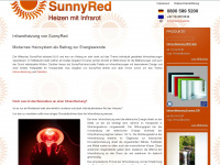 sunnyred-infrarot.de Webseite Vorschau