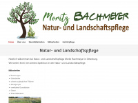landschaftspflege-bachmeyer.de Webseite Vorschau