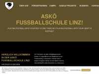 fussballschule-linz.at Webseite Vorschau