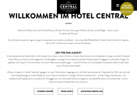 hotel-central-luzern.com Webseite Vorschau
