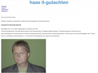 haas-itgutachten.at Webseite Vorschau