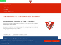 kravmaga-protects.de Webseite Vorschau