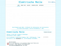 elektrische-meile.net Webseite Vorschau