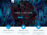code-butler.de Webseite Vorschau