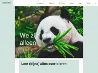 dierpedia.nl Webseite Vorschau