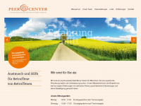 peercenter.at Webseite Vorschau