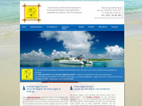 segel-katamaran.de Webseite Vorschau