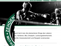 zehdenicker-boxring.de Webseite Vorschau