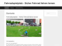fahrradspielplatz.de Webseite Vorschau