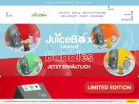 juice-box.at Webseite Vorschau