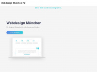 webdesign-muenchen-pb.de Webseite Vorschau