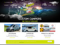 customcampers.com Webseite Vorschau