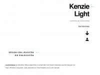 kenzie-light.ch Webseite Vorschau