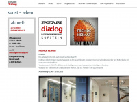 galeriedialog.net Webseite Vorschau