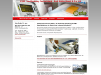 ceia-metalldetektor.de Webseite Vorschau