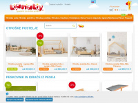 banaby.si Webseite Vorschau