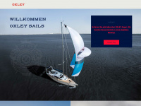 oxley-sails.com Webseite Vorschau