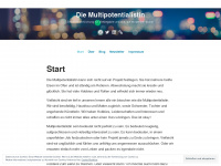 multipotentialistin.net Webseite Vorschau