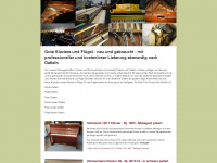 klavier-datteln.de Webseite Vorschau