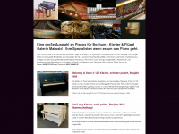 piano-bochum.de Webseite Vorschau
