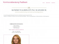 kommunalberatung-radlbeck.de Webseite Vorschau