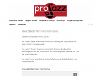 projazzdortmund.com Webseite Vorschau