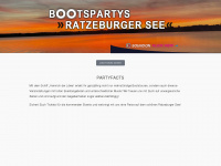 bootspartys-ratzeburg.de Webseite Vorschau