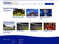 fcfootballtickets.es Webseite Vorschau