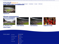 fcfootballtickets.nl Webseite Vorschau