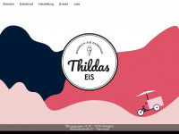 thildas-eis.de Webseite Vorschau