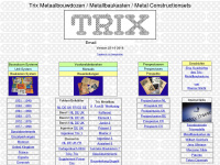 trix-metaal.nl Webseite Vorschau