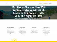 anhaenger-kaufen.ch Webseite Vorschau