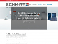 sanitaerschmitt.com Webseite Vorschau