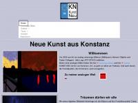 kunst-neu.de Webseite Vorschau