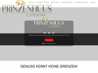 prinzenhuus-catering.de Webseite Vorschau