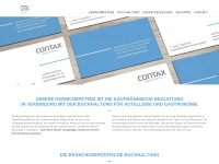 contax-solutions.de Webseite Vorschau