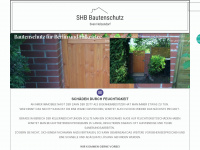 shb-bautenschutz.de Webseite Vorschau