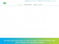 orthopaedie-sperl.at Webseite Vorschau