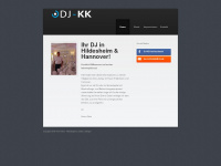 dj-kk.de Webseite Vorschau