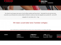 trek-testcenter.de Webseite Vorschau