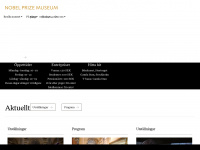 nobelprizemuseum.se Webseite Vorschau