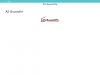 as-baustoffe.at Webseite Vorschau